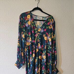 BAACAL - The Maxey Maxi Wrap Dress - Birds and Bees